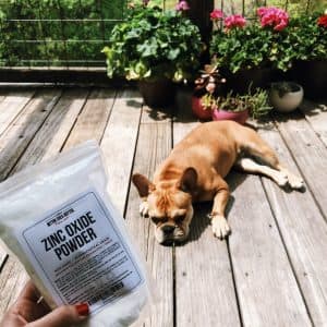 How to use zinc oxide powder