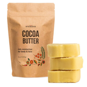 unrefined cocoa butter for skin​