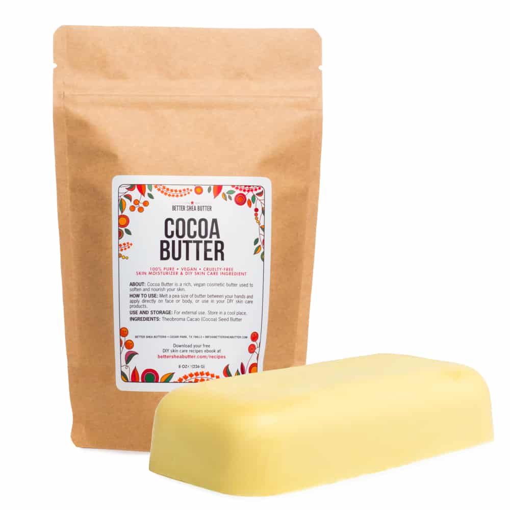 unrefined raw cocoa butter