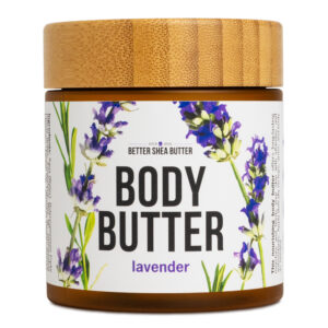 lavender body butter, homemade body butter