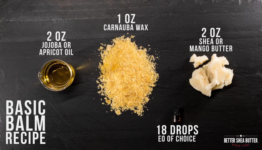 vegan lip balm recipe