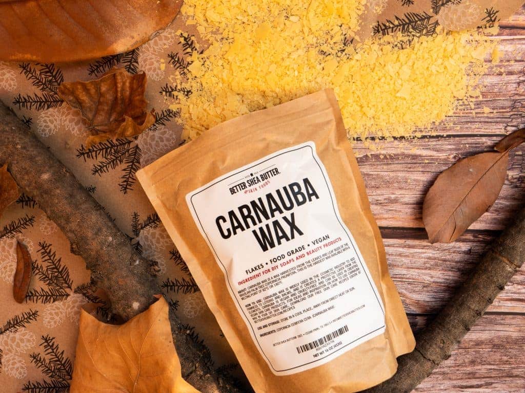 carnauba wax for vegan lip balm