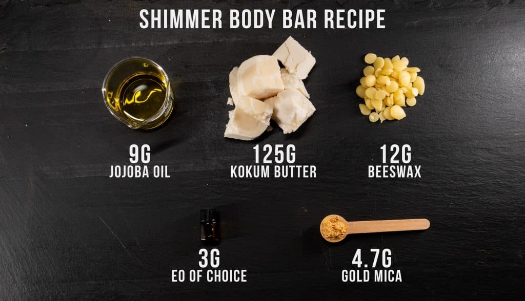 recipe for making lotion bar