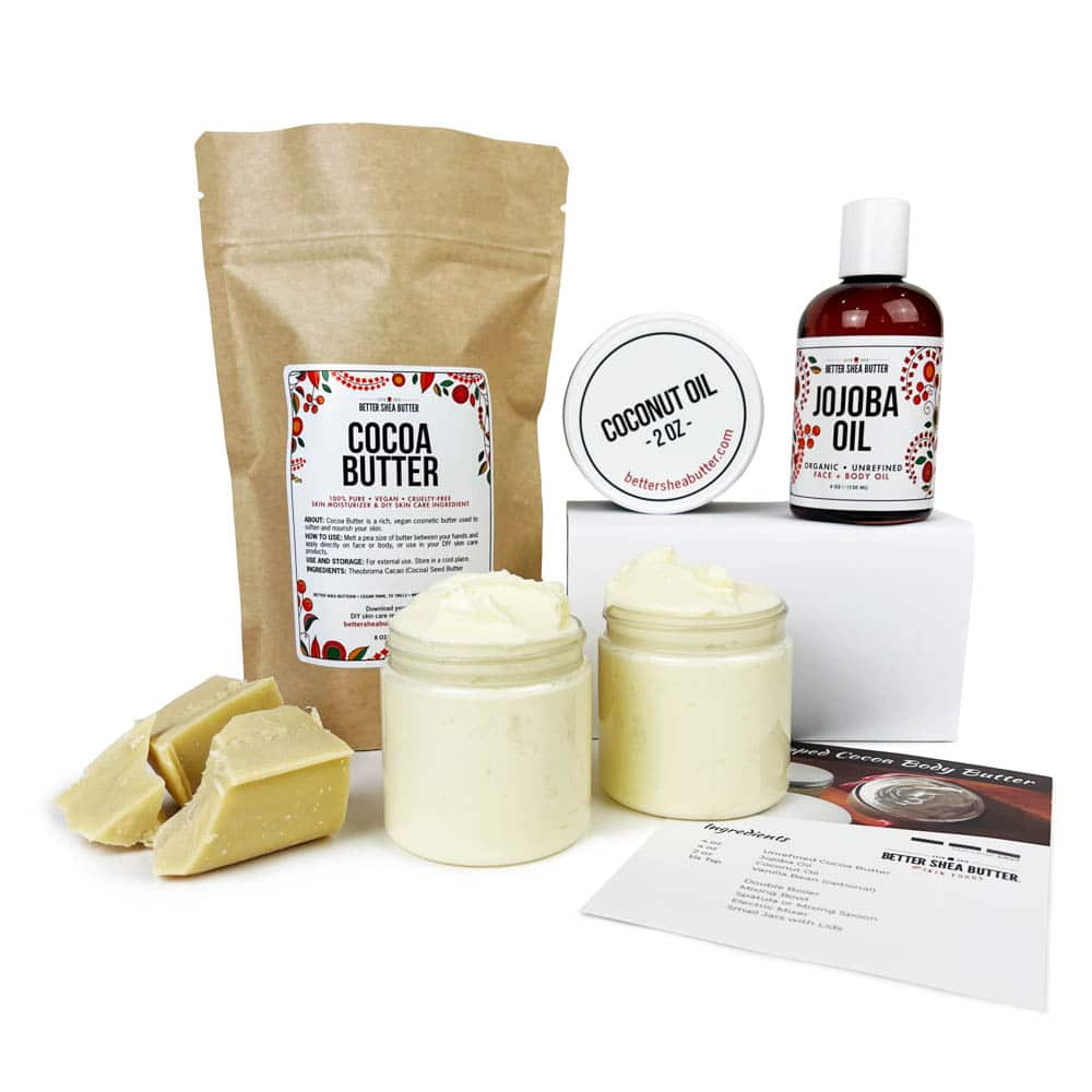 cocoa butter body butter making kit