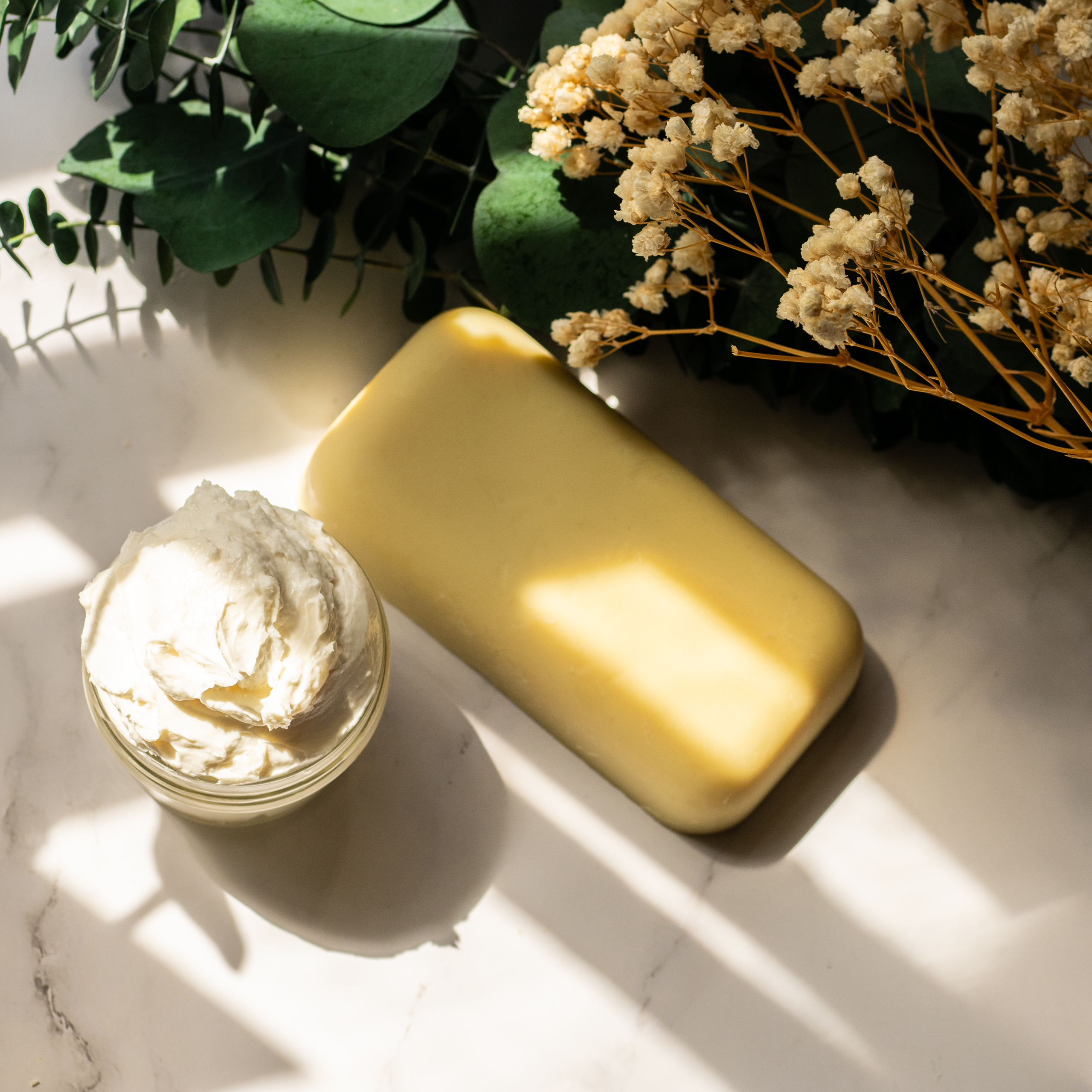 whipped shea butter
