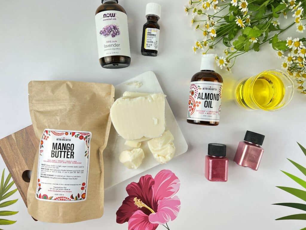 body mousse with mango butter recipe