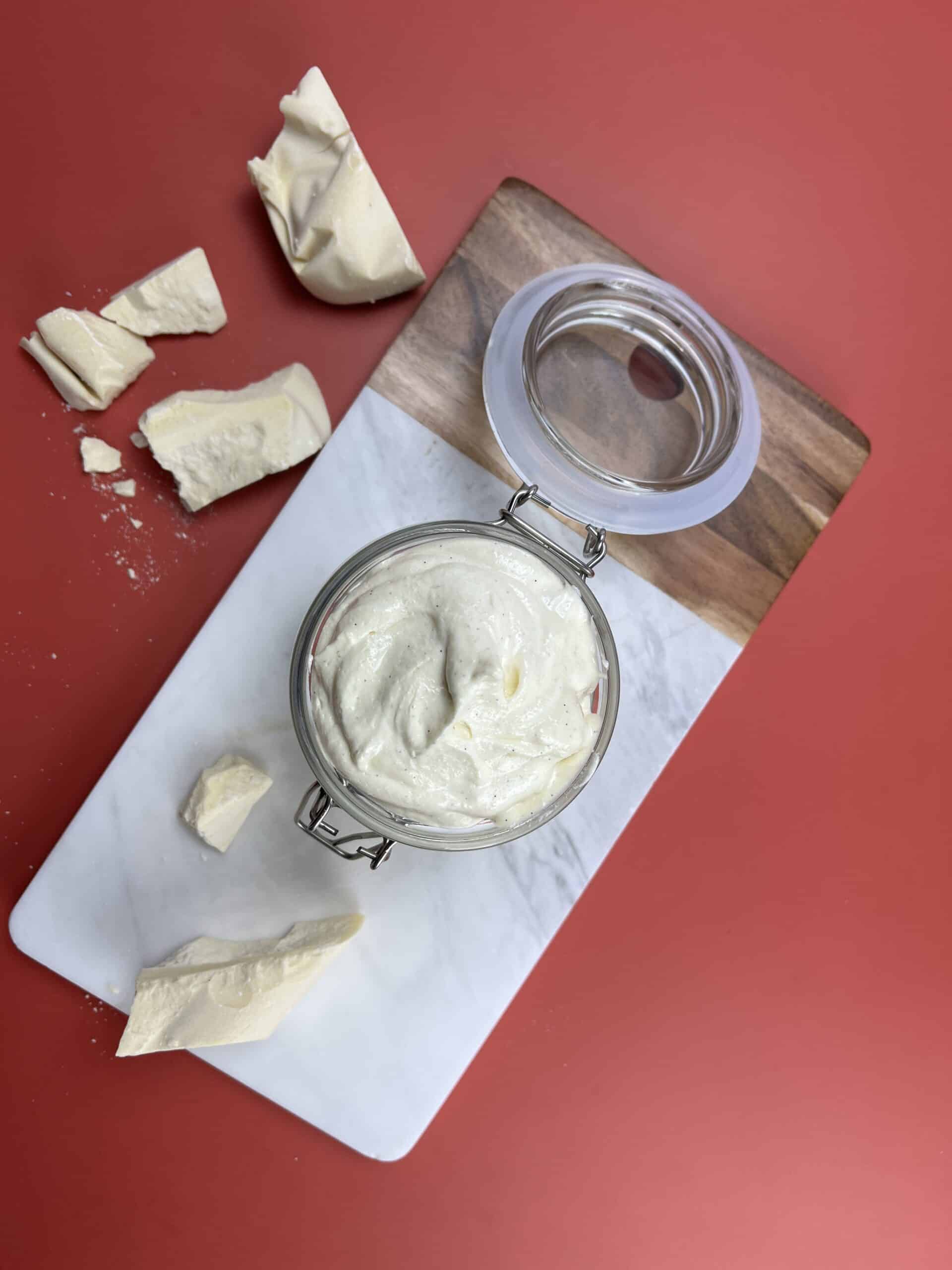 whipped cocoa butter