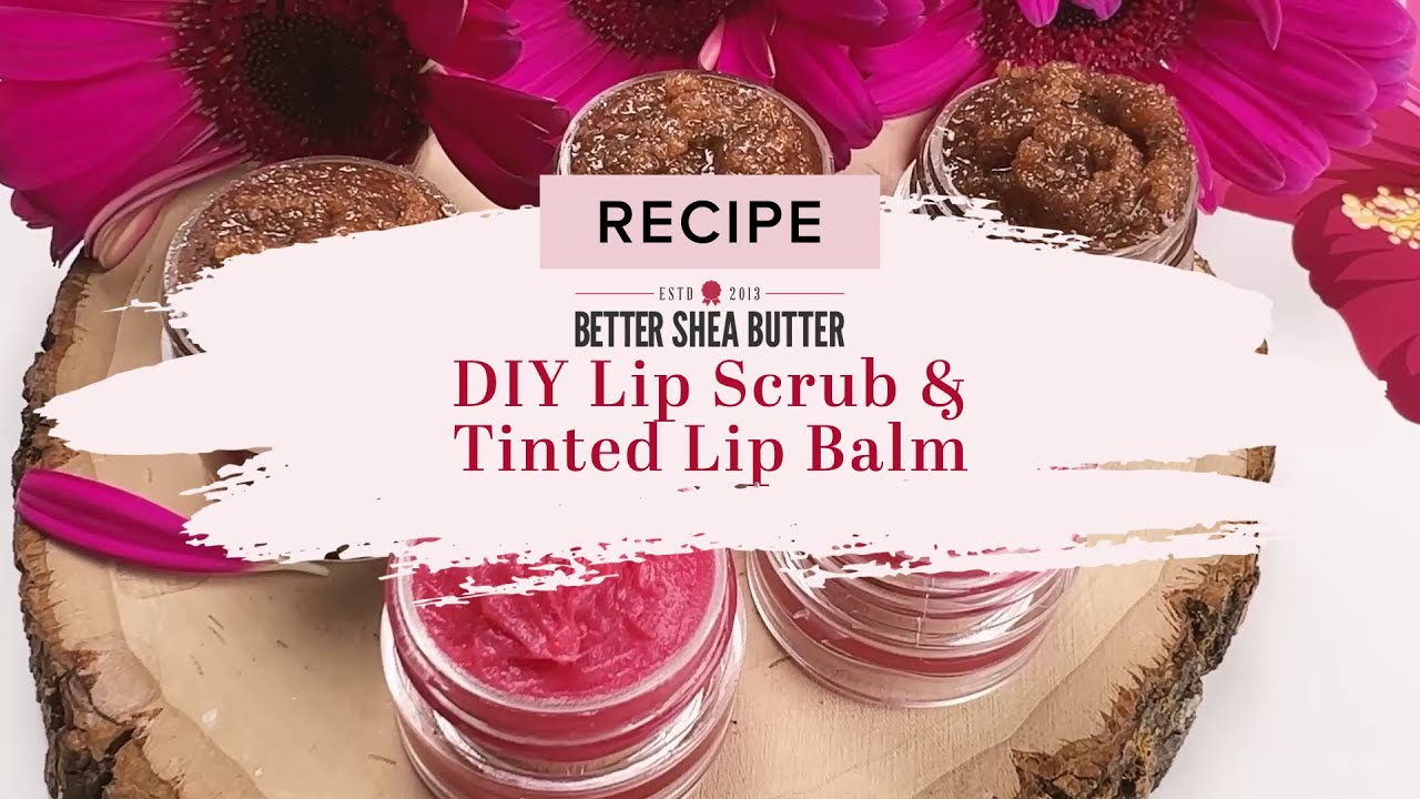 diy lip scrub diy tinted lip balm