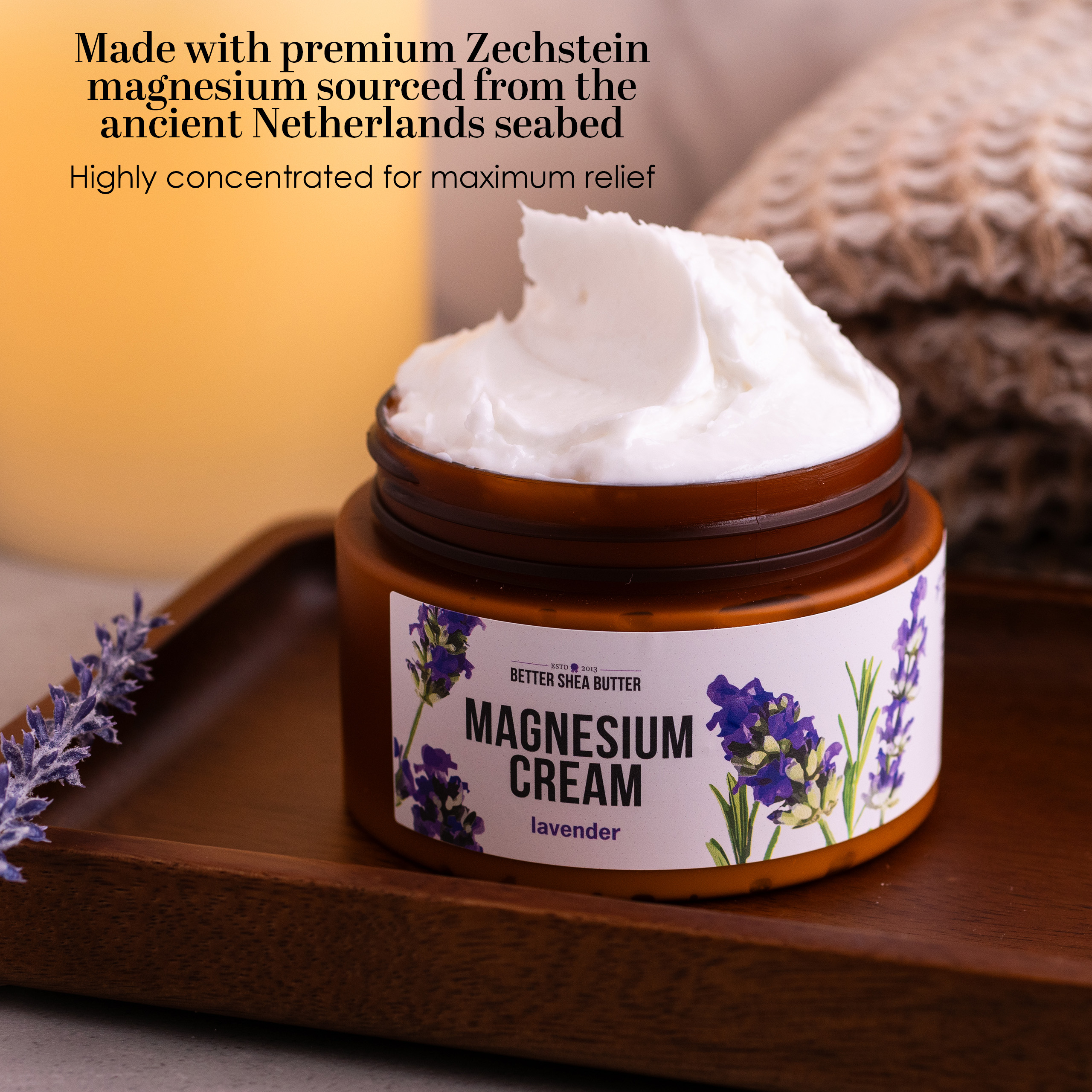 Magnesium Cream | Lavender - Image 2