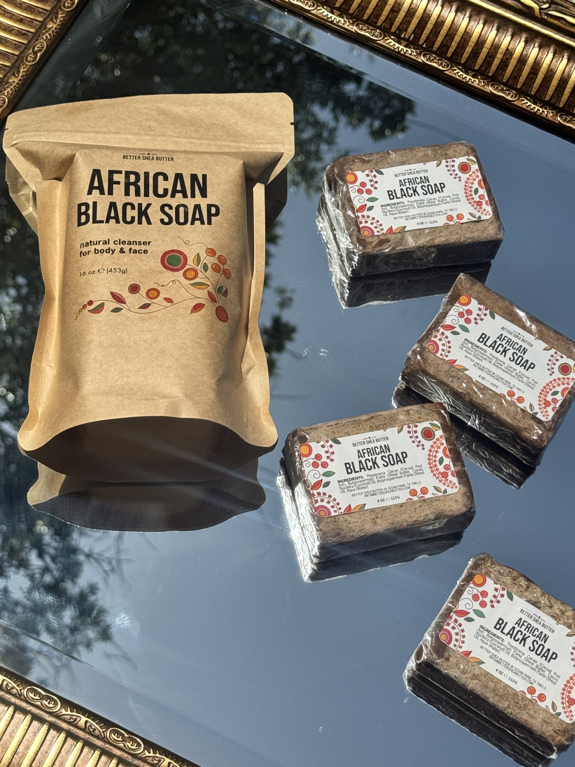 African Black Soap 4-Pack - Image 3