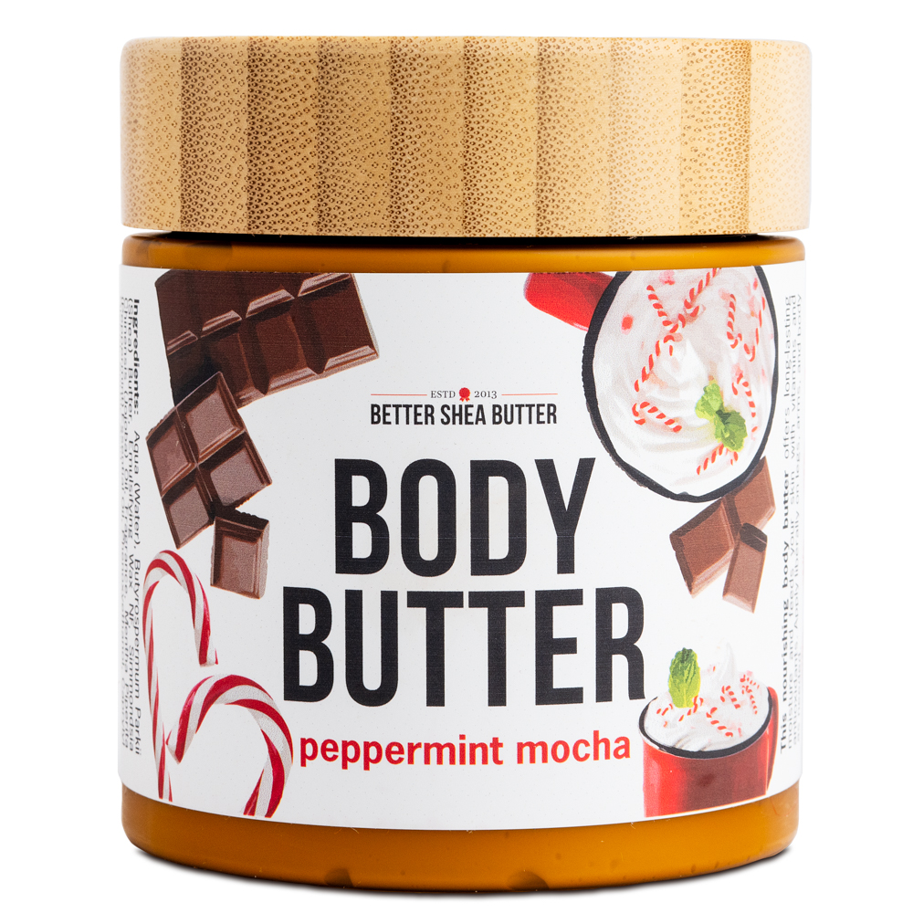 chocolate body butter/peppermint body butter
